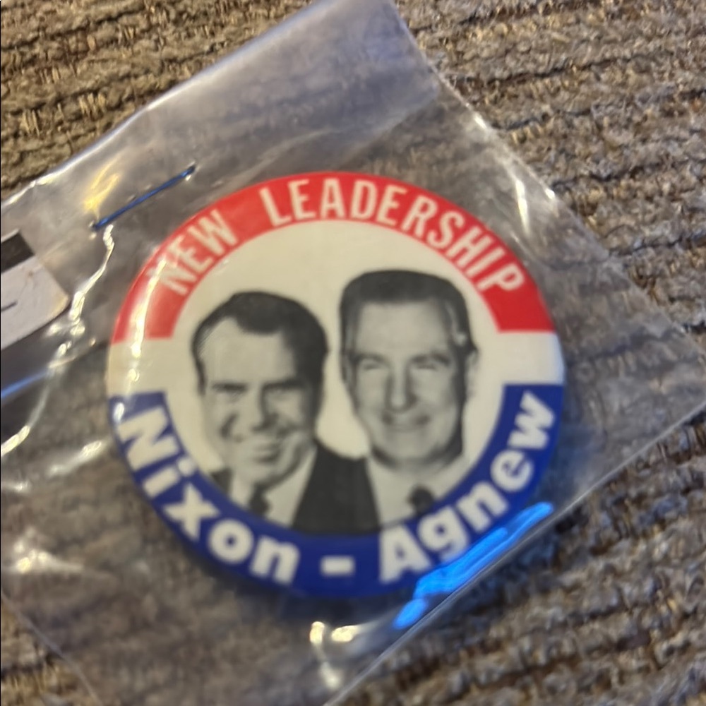 Nixon-Agnew Campaign Button
